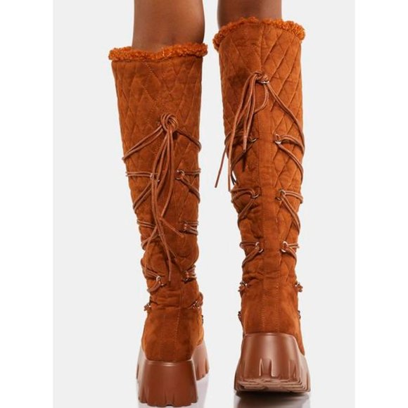 WALK  ON THE MOON PLATFORM BOOTS ( BRAND NEW ! ) - Picture 4 of 6